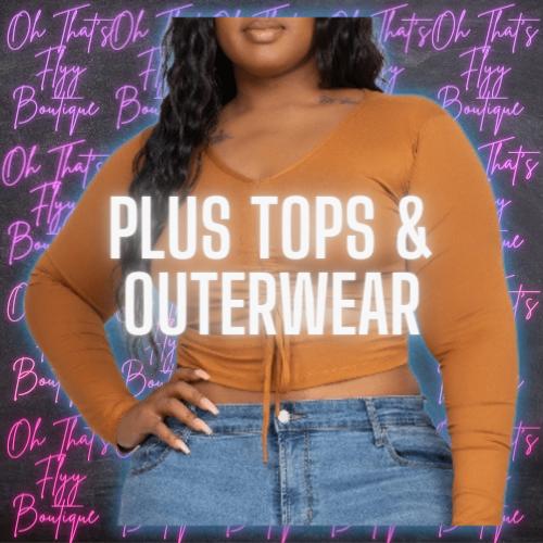 Shop Plus Tops & Outerwear